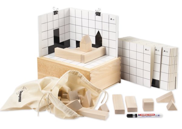 Shadow Outline Construction Game, 65 pcs.