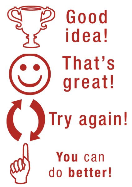 "Perpetuum" Silkscreen Stamp 4 in 1 "Good idea"