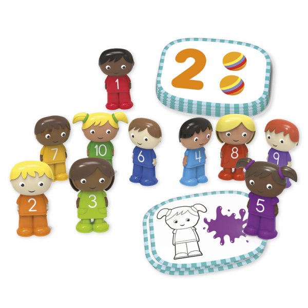 Number Kids 1-10, 20 pcs.