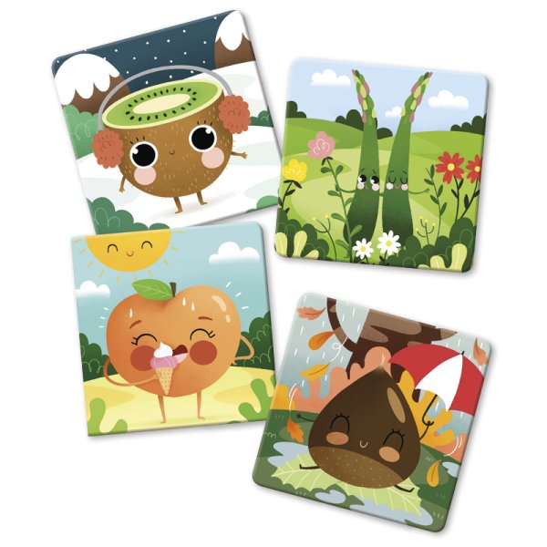 Memory Game "Seasonal Eating", 32 pcs.