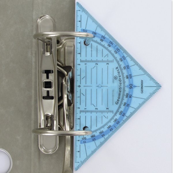 Geometric Triangle for filing, 16 cm