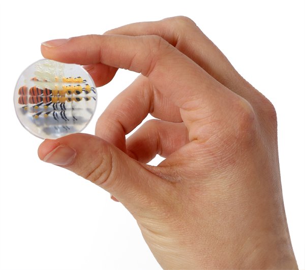 Faceted Lens, 45 mm ø