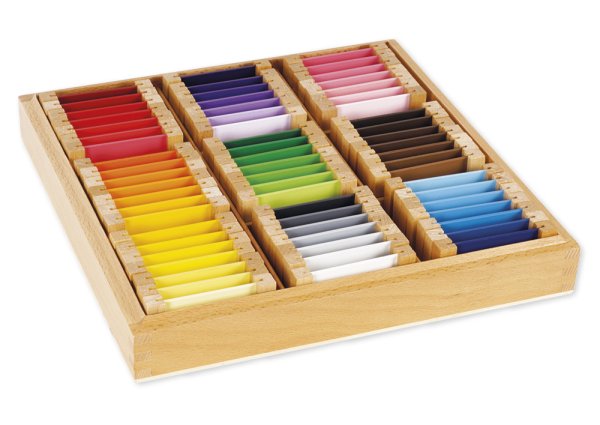 TimeTEX Colour Tablets Third Box, gradations "Montessori Premium"