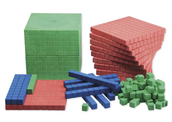 Basic Counting Assortment Montessori, 121 pcs., RE-Wood "Montessori Premium"