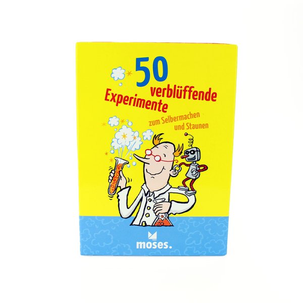 Card Game "50 verblüffende Experimente" ("50 Astounding Experiments")