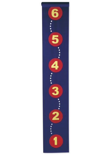 Floor Number Line Xl, 0-20, 600 cm long