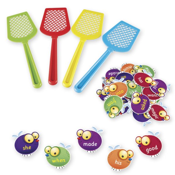 "English" Basic Vocabulary Swatting Game, 154 pcs.