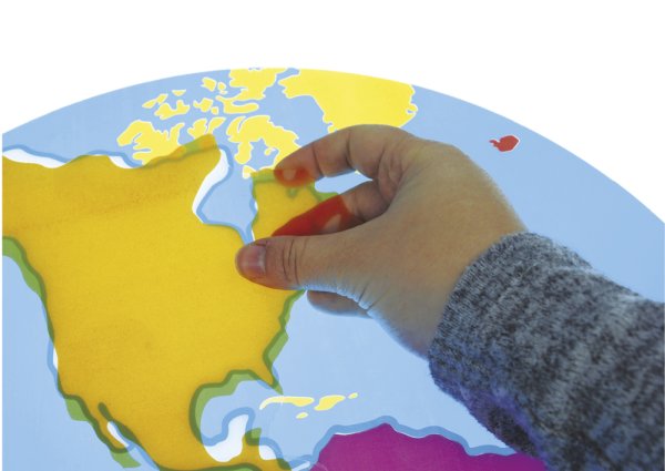 Giant Continent Puzzle, 12 pcs.