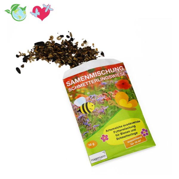 Seed Mix "Butterfly Meadow", for 10m²