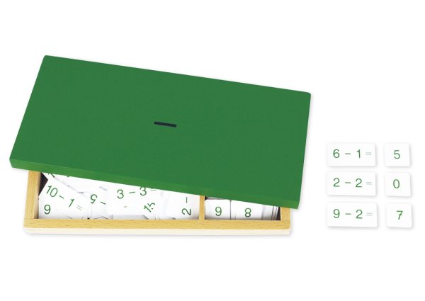 TimeTEX Subtraction Equations And Sums Box "Montessori Premium"