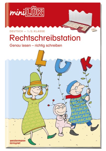 mini LÜK German 1./2. Class "Spelling Station Read Properly - Write Properly"
