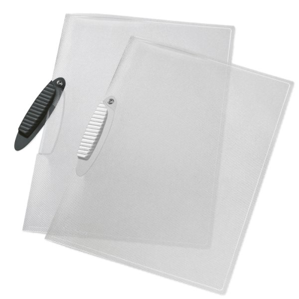 "Crystal" A4-Plus Klemmfix Folder, 2 pcs.