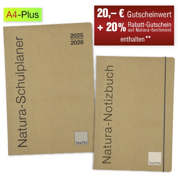 Natura Planner Set 2025/2026 A4-Plus