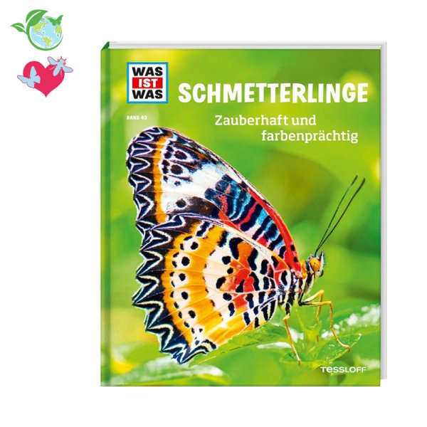 WHAT IS WHAT Volume 43 "Schmetterlinge", 48 pages