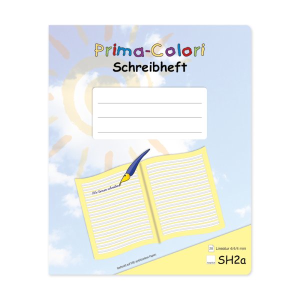 Prima Colori Writing Jotter SH2a