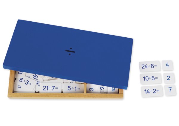 TimeTEX Division Equations And Sums Box "Montessori Premium"