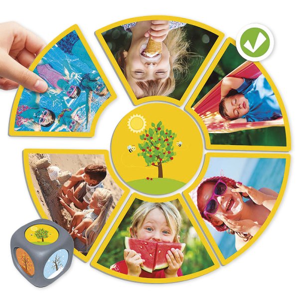 Educational game "Experience the seasons", 29 pieces