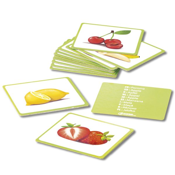 Picture Cards, Fruit, 24 pcs.