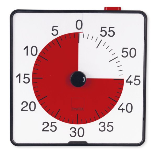 TimeTEX Timer "Countdown" XL, 32x32 cm, with pause button