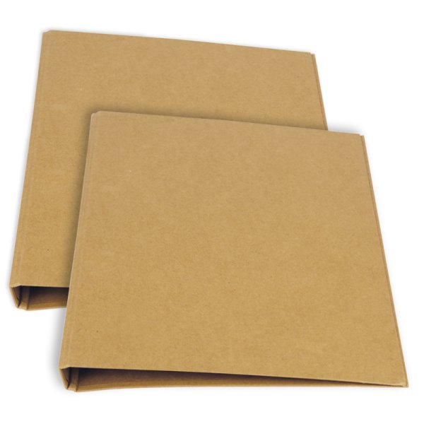 Set of A4-Plus "Natura" ring binder folders, 2 pcs.