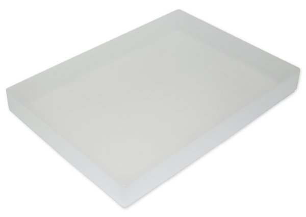 Plastic Box A5 Flat, transparent colourless