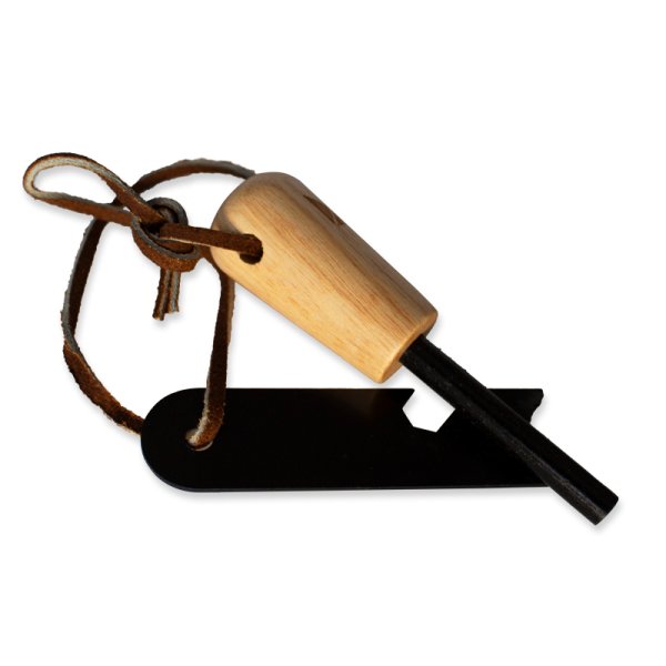 Starter set "fire steel", 9 cm long