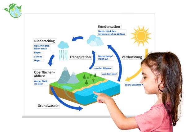 Water Cycle, magnetic, 28 pcs.