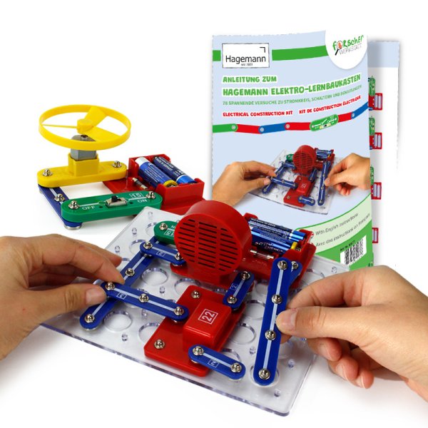 Educational Electronic Kit, compact, 26 pcs.