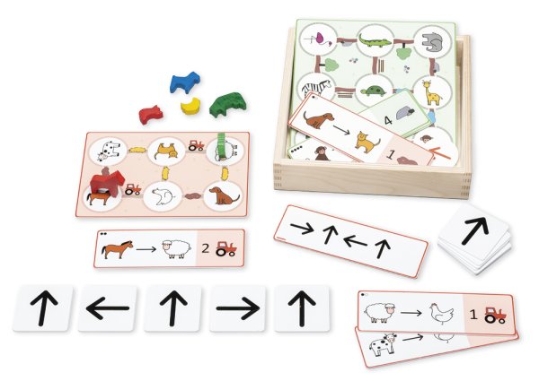 Coding Game with Animals, 38 pcs.