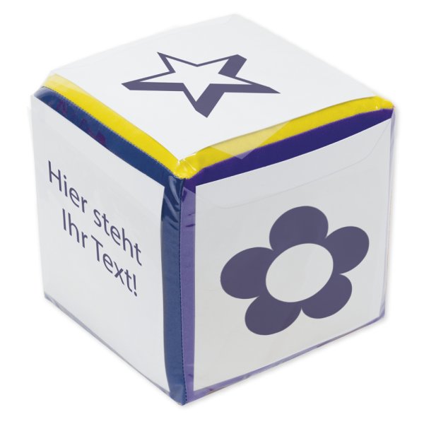 Blank Dice with Pockets 15 cm