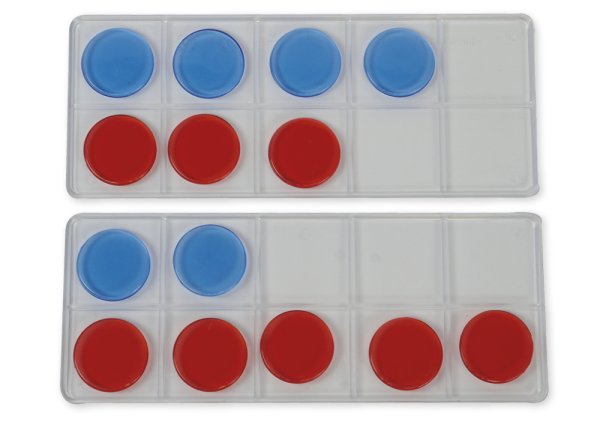 Timetex Set of Calculation Bars/Counters up to 20, 44 pcs.