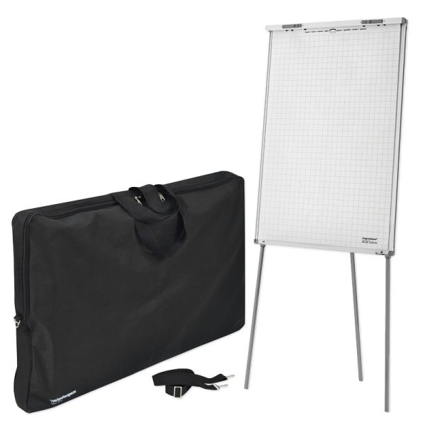 Mobile Flipchart and Whiteboard in bag