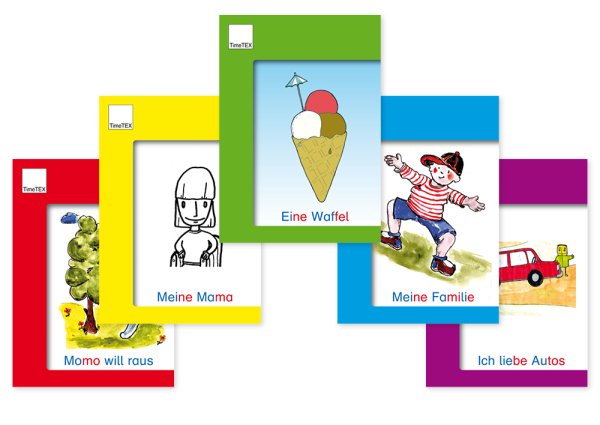 A6 Reading Book Set, all colours, 38 pcs.