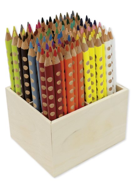 Lyra Groove Coloured Pencils in wooden box 96 pcs.