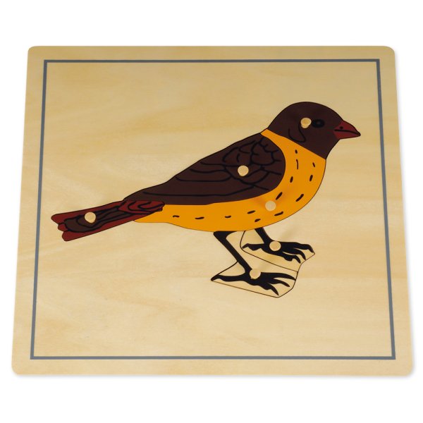 TimeTEX Puzzle Bird "Montessori Premium"
