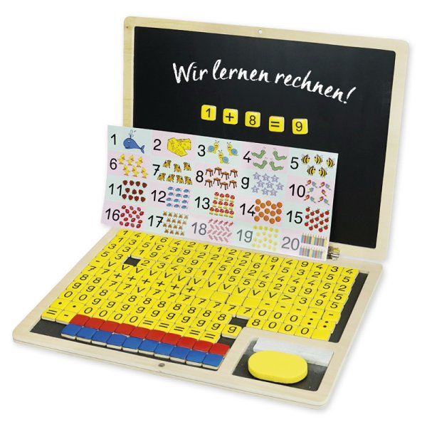 TimeTEX Arithmetic Folding Computer, 189 pcs., wooden, magnetic