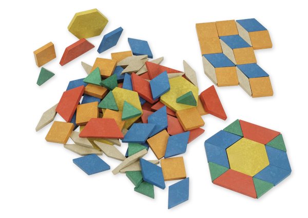 Geometric Surfaces, RE-Wood, 250 pcs.