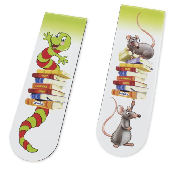 Magnetic Bookmark, 1 pc., 98x30 mm