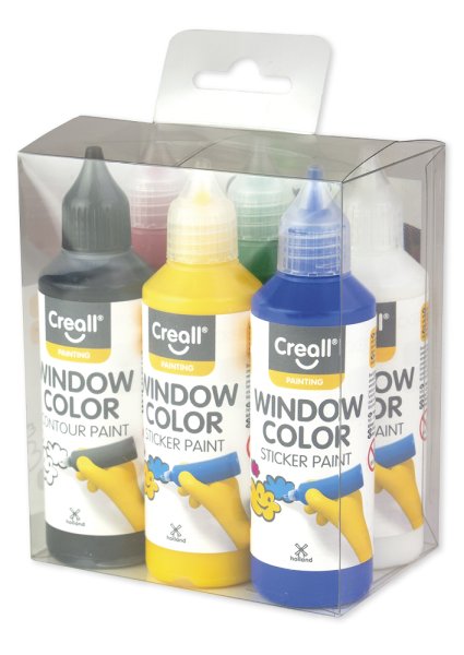 Set Creall Window Colour à 80 ml, 6-tlg.
