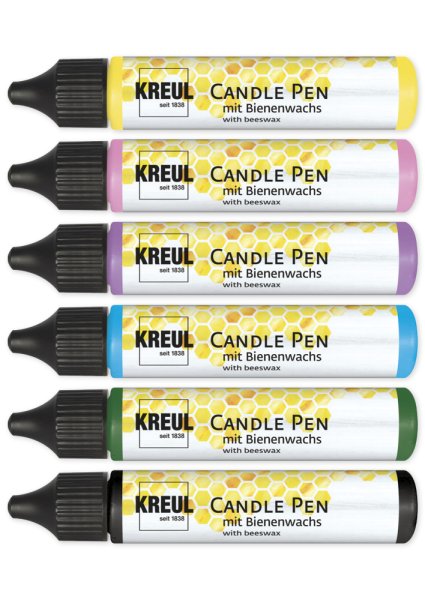 KREUL Kerzen Pen Set, 6-tlg.