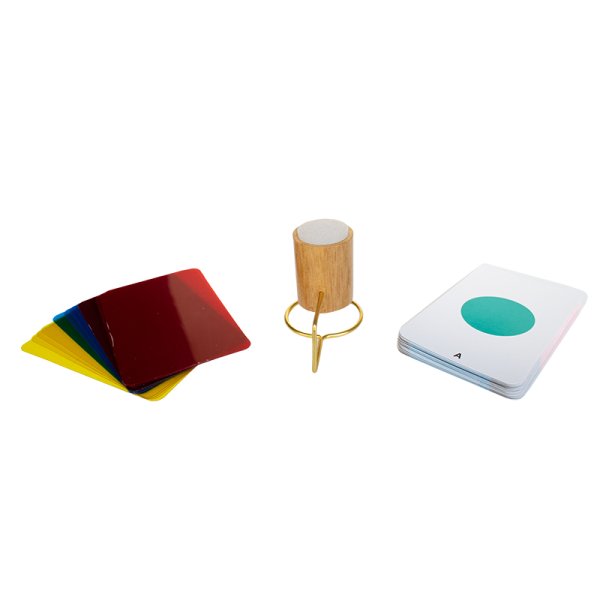 Mobile phone colour mixer, 6x4x5 cm, with 12 task cards