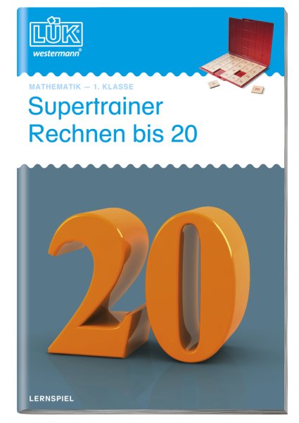 LÜK Mathematics 1. Class "Supertrainer Calculation up to 20"