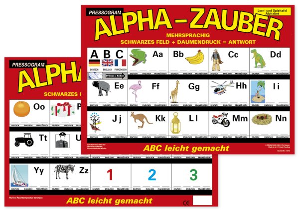 TimeTEX Magic Board "ABC" Multilingual