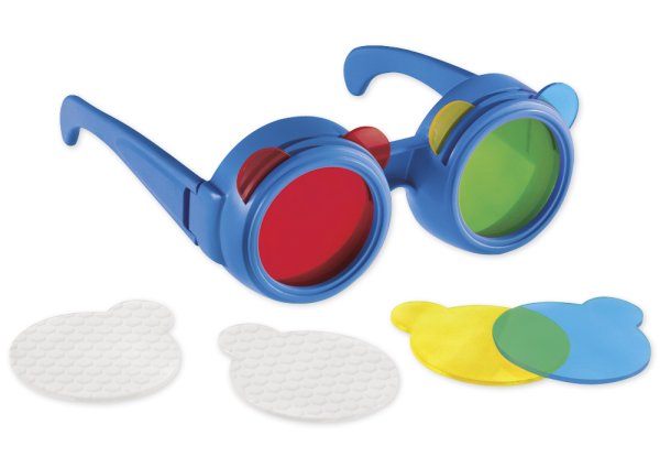 Colour-Mix Glasses, approx. 14 x 3 cm