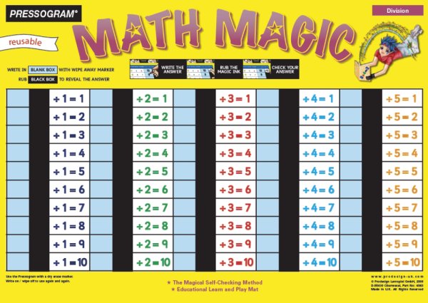 TimeTEX Magic Board "Mathematics" English Division Result