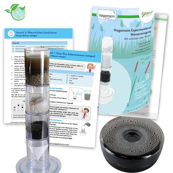 Experiment Set "Water Purification", 9 pcs.