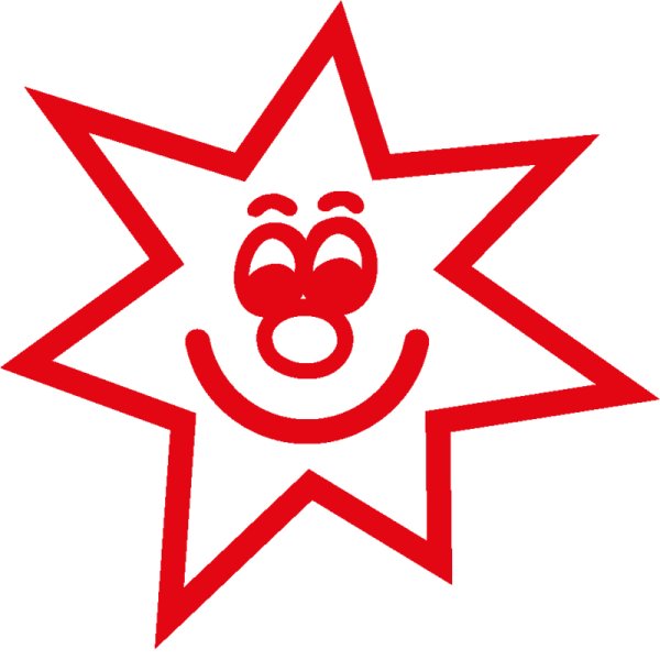 "Perpetuum" Silkscreen Stamp "Star"