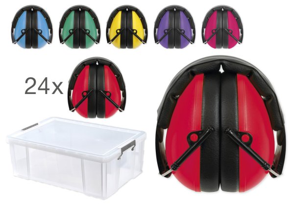 Class Set "Auris Plus" Ear Defenders, 24 pcs. in box