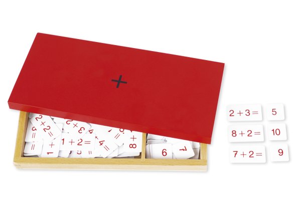 TimeTEX Addition Equations And Sums Box "Montessori Premium"