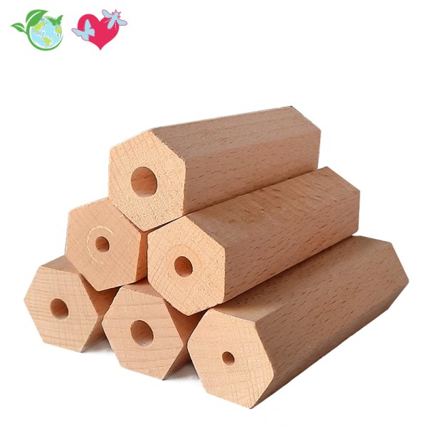 Set of wild bee pyramids, 6 pieces